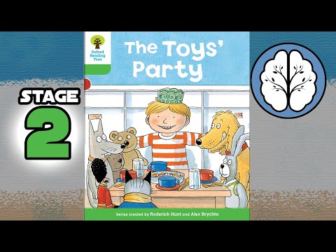 リスニング上達】The toys' party. Oxford reading tree (stage 2