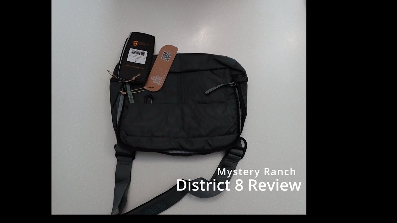 TRAVEL GEAR: Mystery Ranch District 8 Review - YouTube