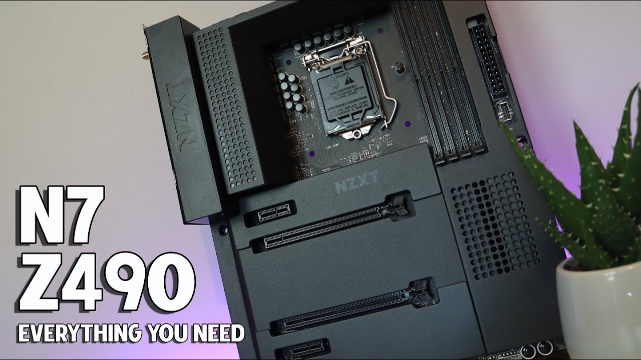 NZXT N7 Z490 - ideal eco-system [review] - YouTube