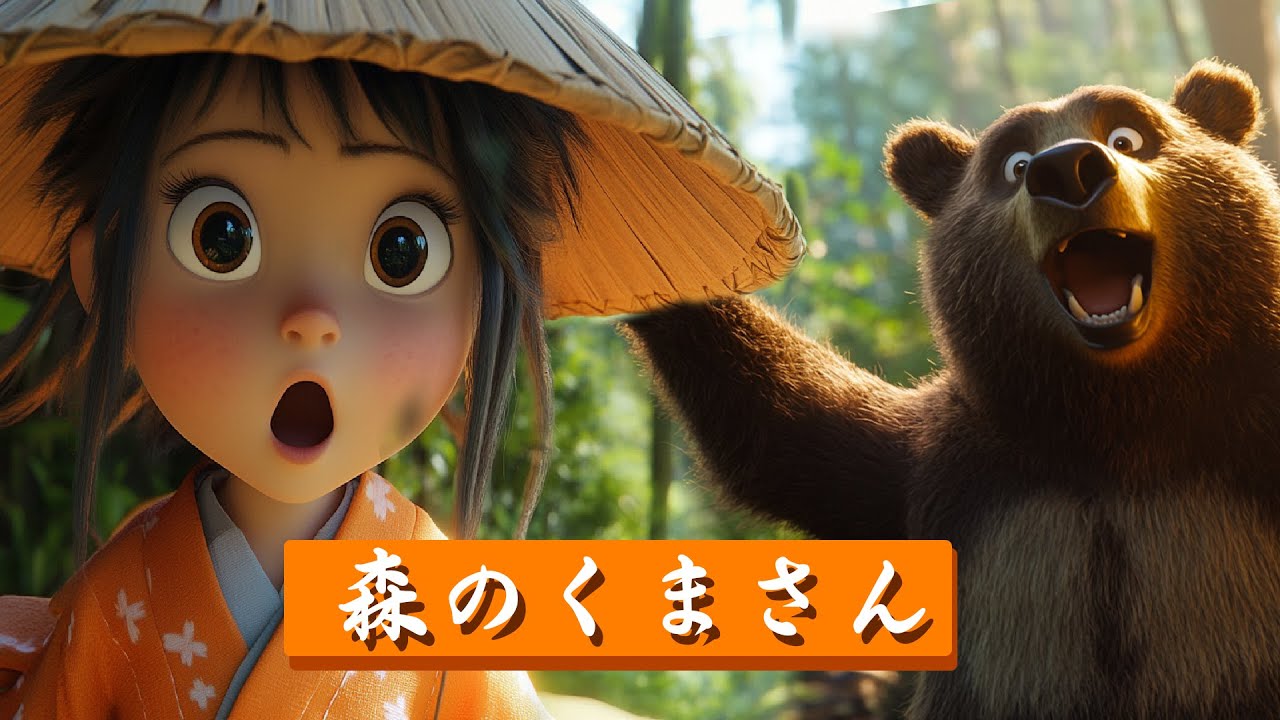 童謡 - Mori no Kuma-san - 森のくまさん - YouTube