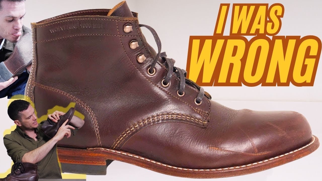 Wolverine】ウルヴァリンの1000マイルブーツを購入したのでRED WINGの