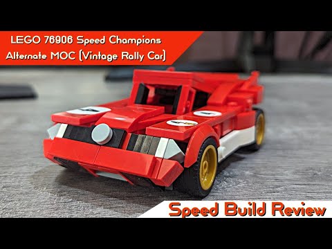 LEGO 76906 Speed Champions Alternate MOC (Vintage Rally Car