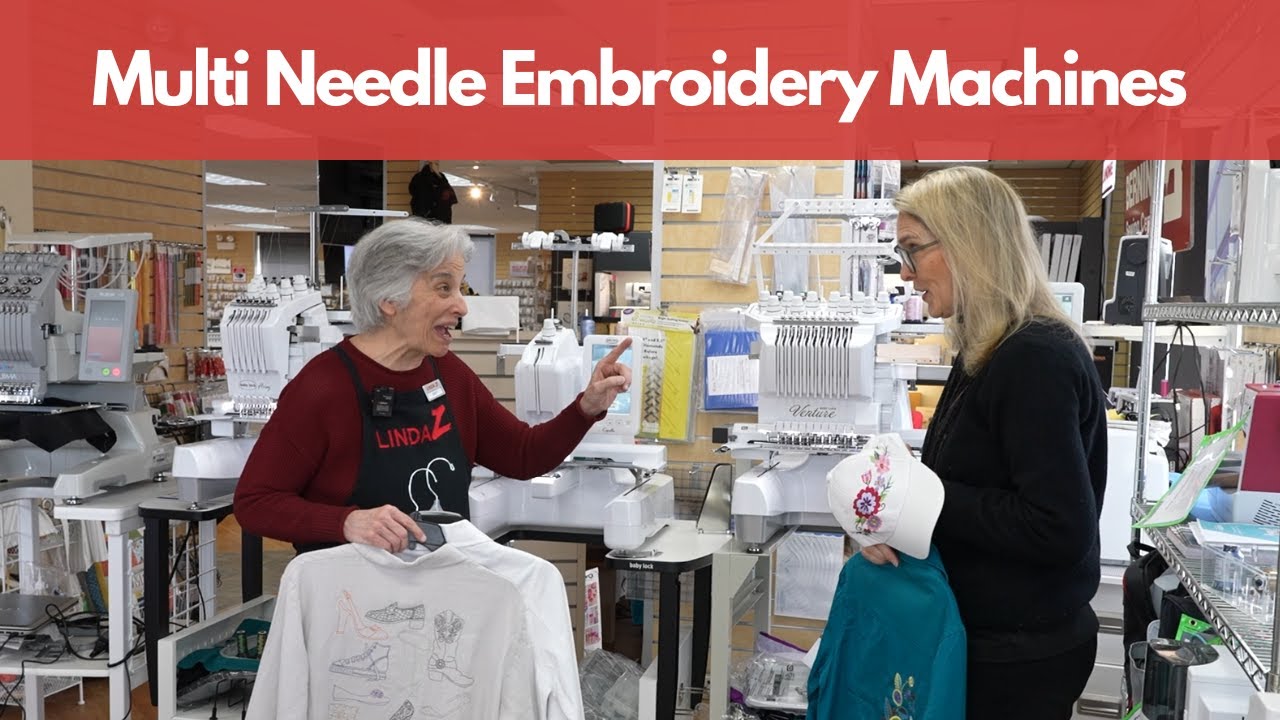 Ultimate Multi-Needle Embroidery Machine Showcase: Bernina
