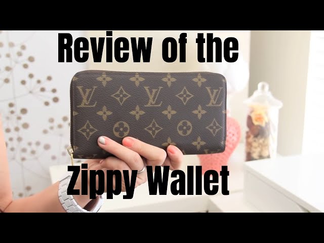 Louis Vuitton Zippy Wallet Monogram Review - YouTube