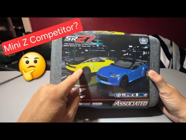 Unboxing The Team Associated SR27 1/27 Scale RC Mini Z Competitor