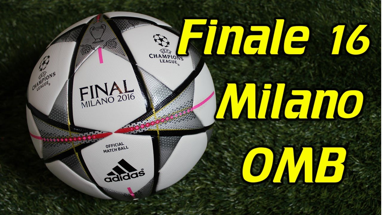 Adidas Finale 16 Milano Champions League Match Ball - Review - YouTube