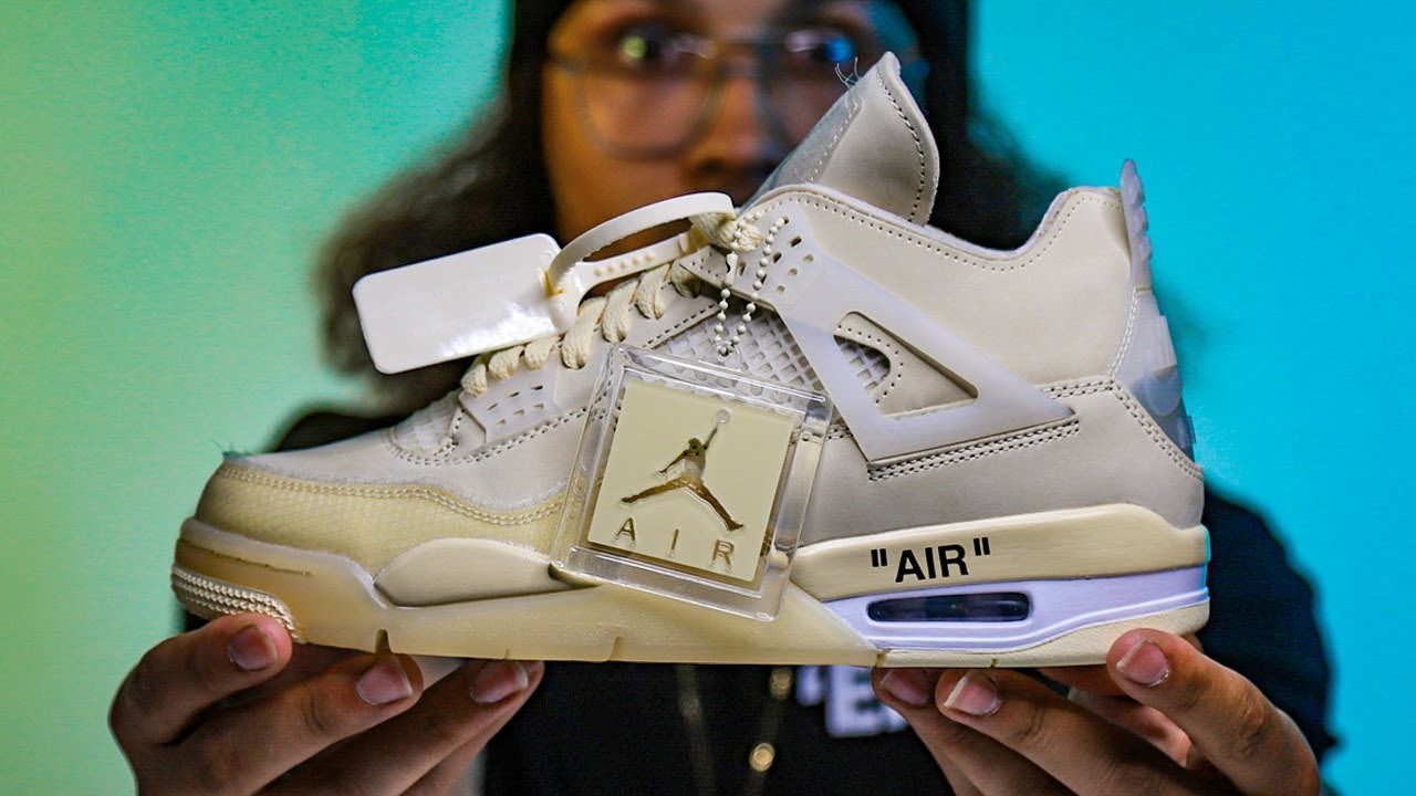 Worth The $1,000 Hype? Air Jordan 4 Off White Sail SP WMNS by