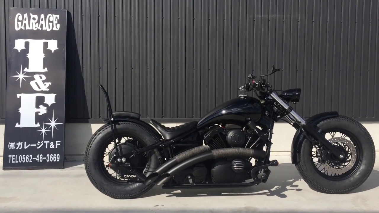 Garage T&F Dragstar 400 Classic Custom - YouTube