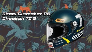 Shoei Glamster 06 Cheetah TC 2 - YouTube