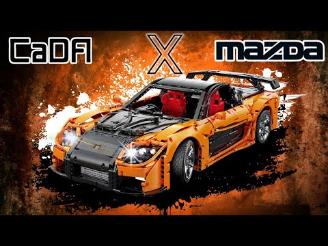 Better Than LEGO??? || CaDA Master Series Mazda RX-7 Review