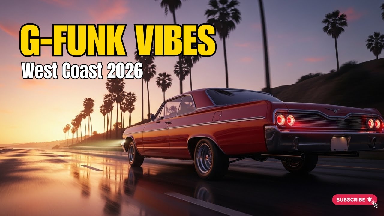 West Coast G-Funk & Chill Rap Live Show – Sunset City Lights Album