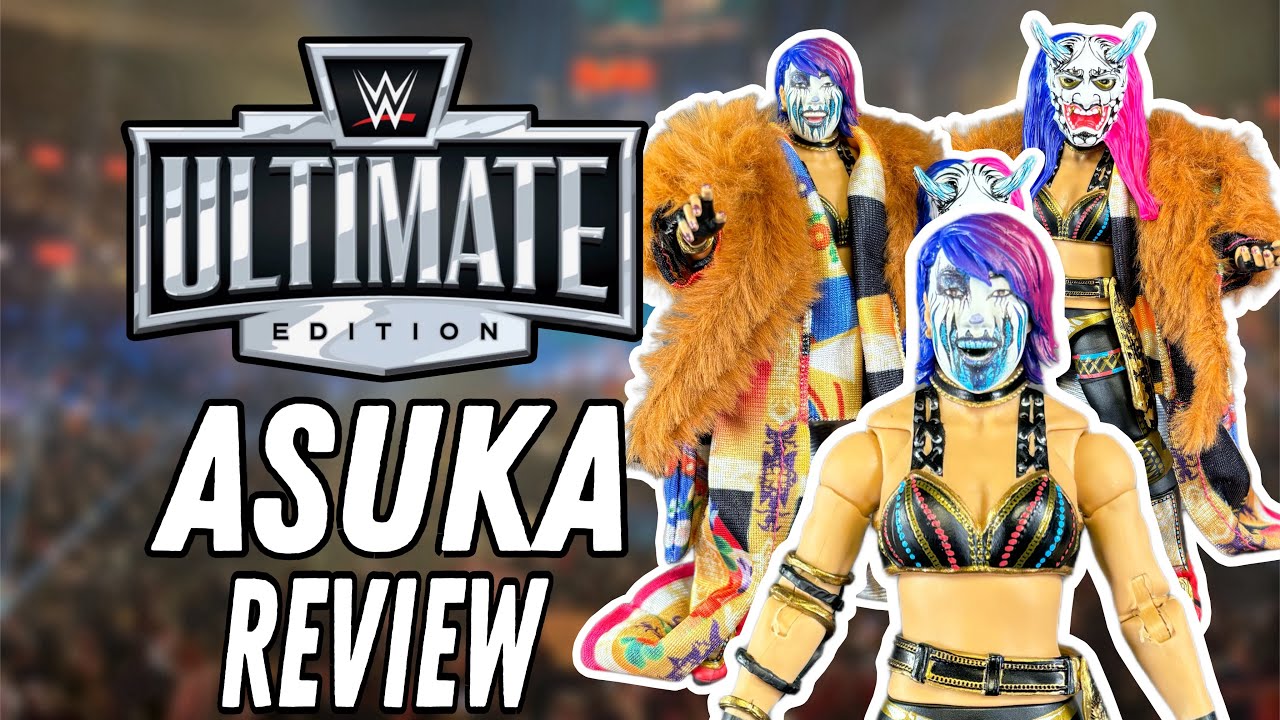 WWE Ultimate Edition ASUKA Action Figure Review - YouTube