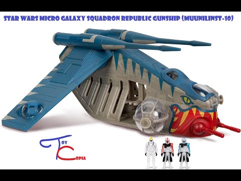 Review and unboxing of STAR WARS Micro Galaxy Squadron Republic