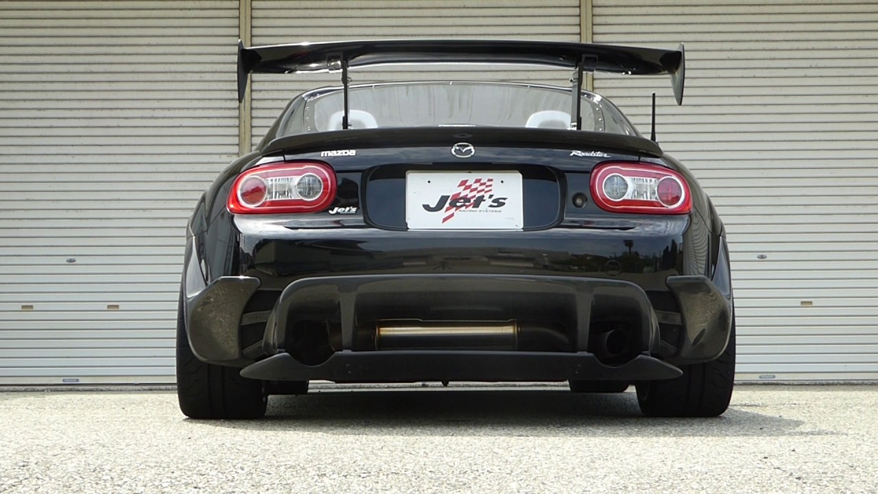 Jet's N-ZEROスペックマフラー NCEC ロードスター用 サンプル動画