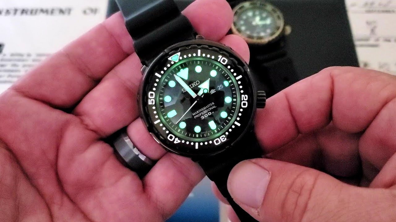 Seiko Marine Master-SBBN035 - YouTube