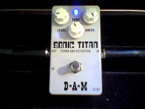 D.A.M Sonic Titan ST-07 Matt Black」レビュー！アンプライク