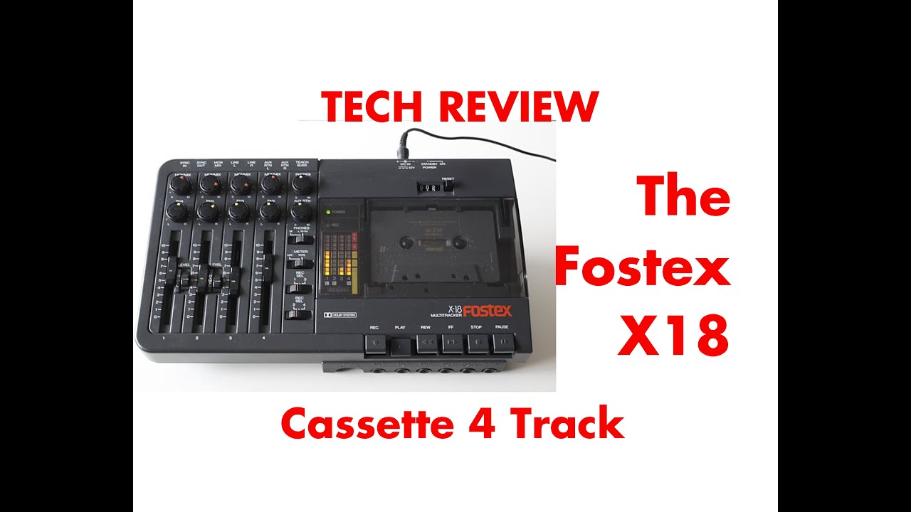 TECH REVIEW: The Fostex X18 Cassette Multitracker - YouTube