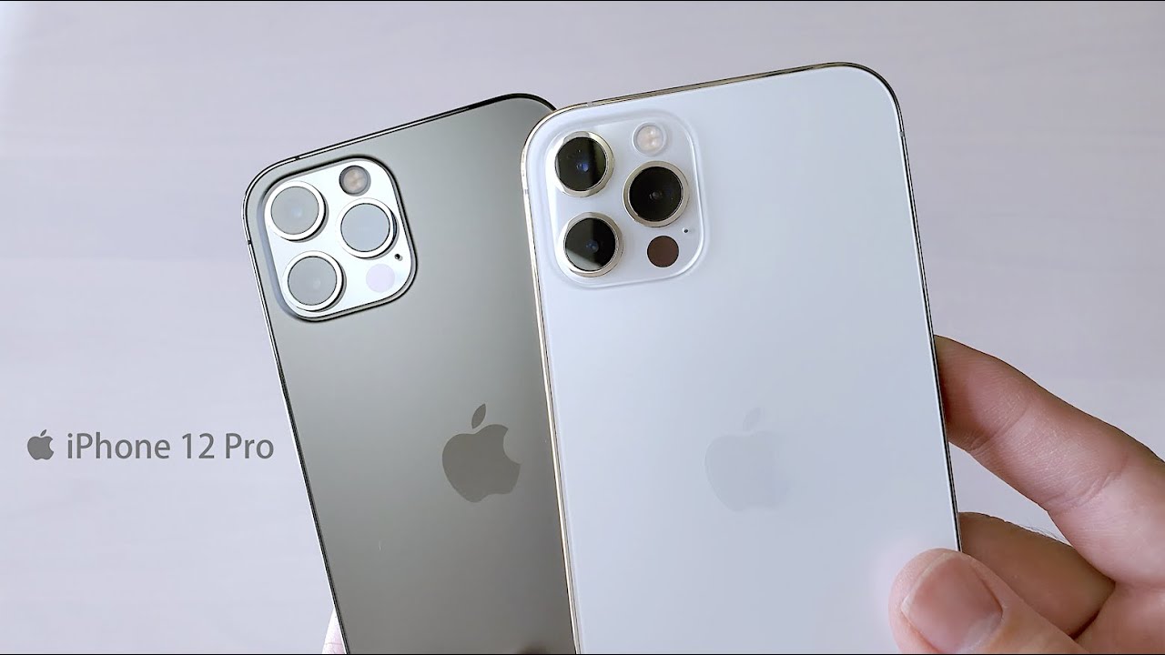 iPhone 12 Pro グラファイトとシルバー到着！さっそく開封してみた