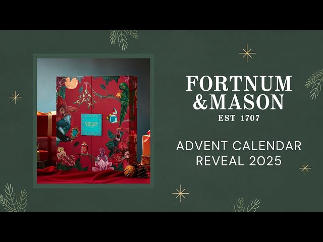 FORTNUM & MASON ADVENT CALENDAR REVEAL 2025 - YouTube