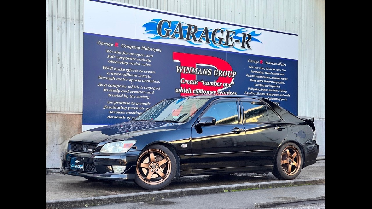 SXE10 アルテッツァ RS200 Z-ED BLITZ車高調 柿本マフラー 6速MT