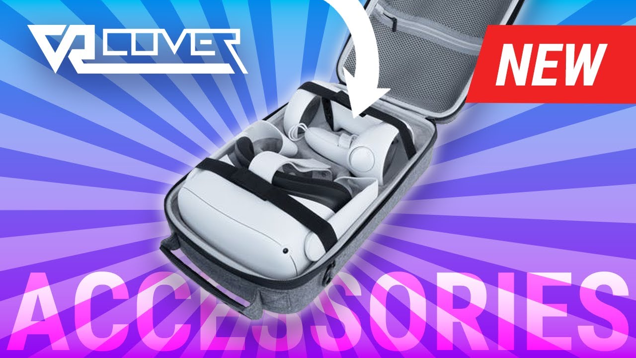 VR Cover Carry Case for Meta/Oculus Quest 2 Review + KIWI Elite