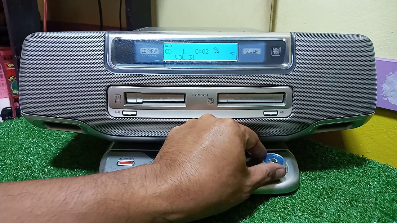 Boombox Panasonic รุ่น RX-MDX81(full) - YouTube