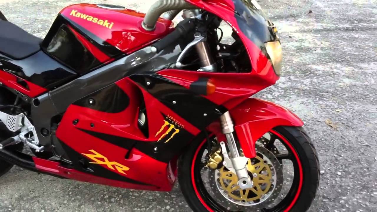 Kawasaki zx250r exhaust sound - YouTube