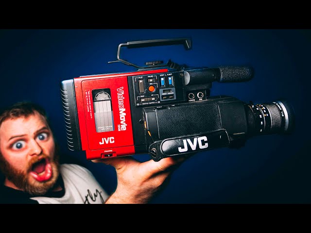 Using a VHS camera in 2022 - The JVC GR-C1 - YouTube