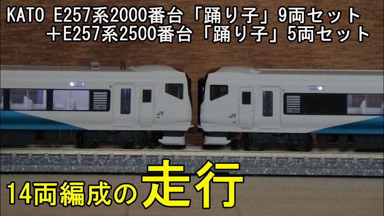 鉄道模型Nゲージ KATO E257系2000番台・2500番台「踊り子」9両+5両の
