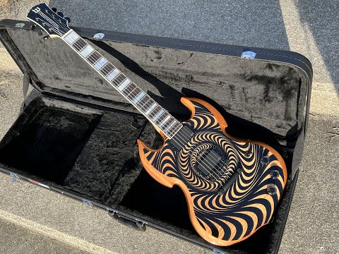 Wylde Audio Barbarian Psychic Bullseye Raw Top 紹介動画 - YouTube