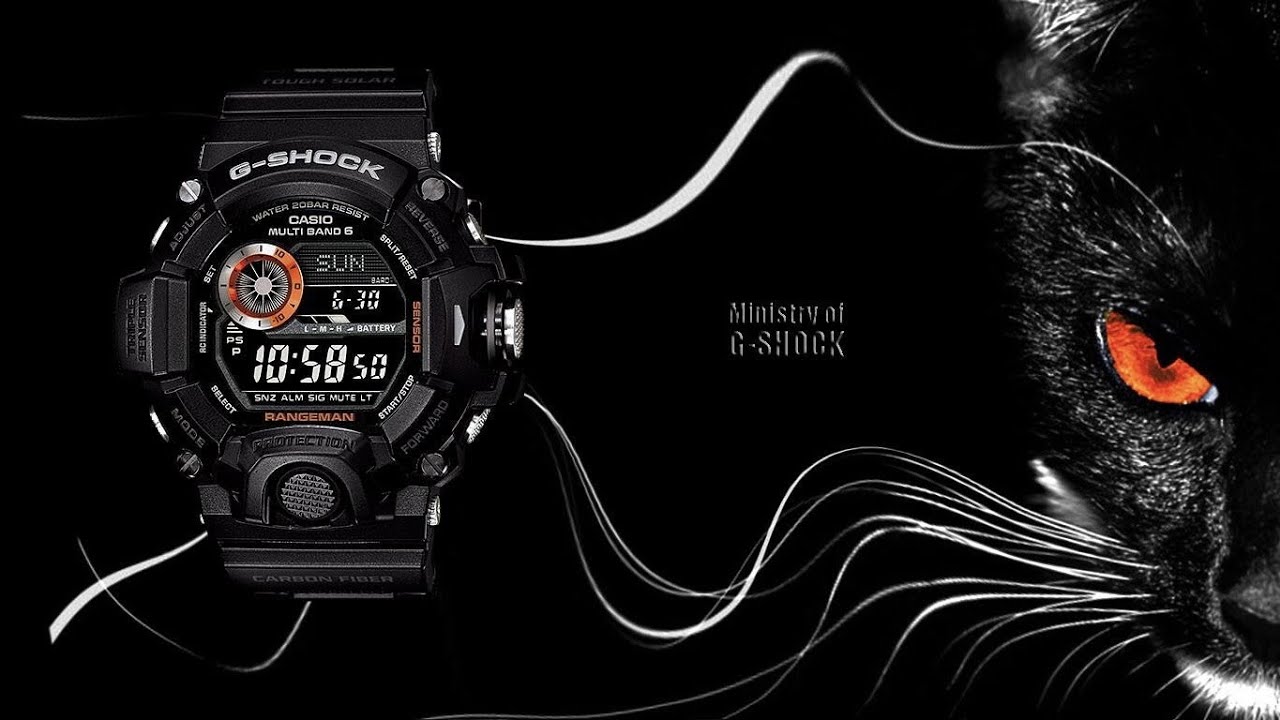 DETAIL LOOK | G-Shock GW-9400BJ-1JF | Rangeman Black Panther - YouTube