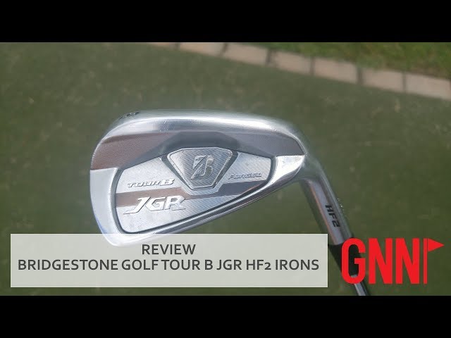 REVIEW: Bridgestone Golf Tour B JGR HF2 irons are LONG - YouTube