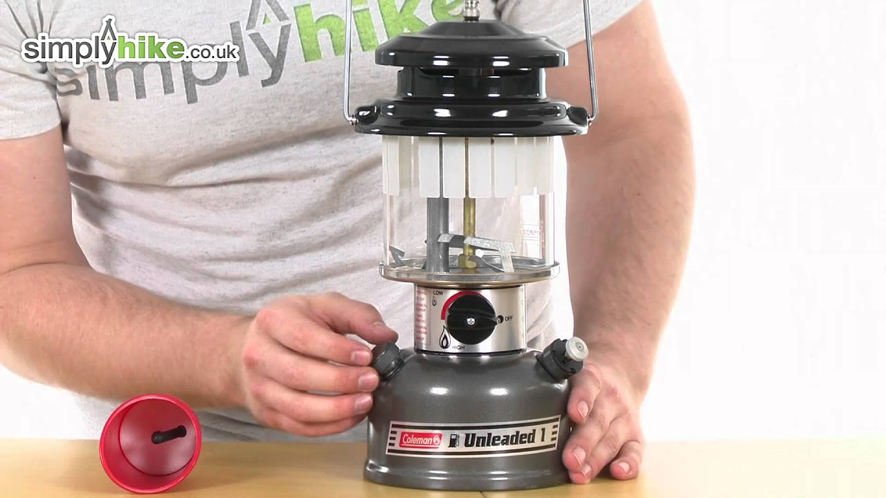 Coleman Single Mantle Lantern - www.simplyhike.co.uk - YouTube