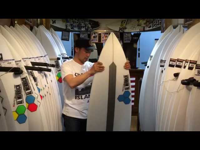 アルメリック, バニーチャウ 説明 チャンネルアイランドサーフボード