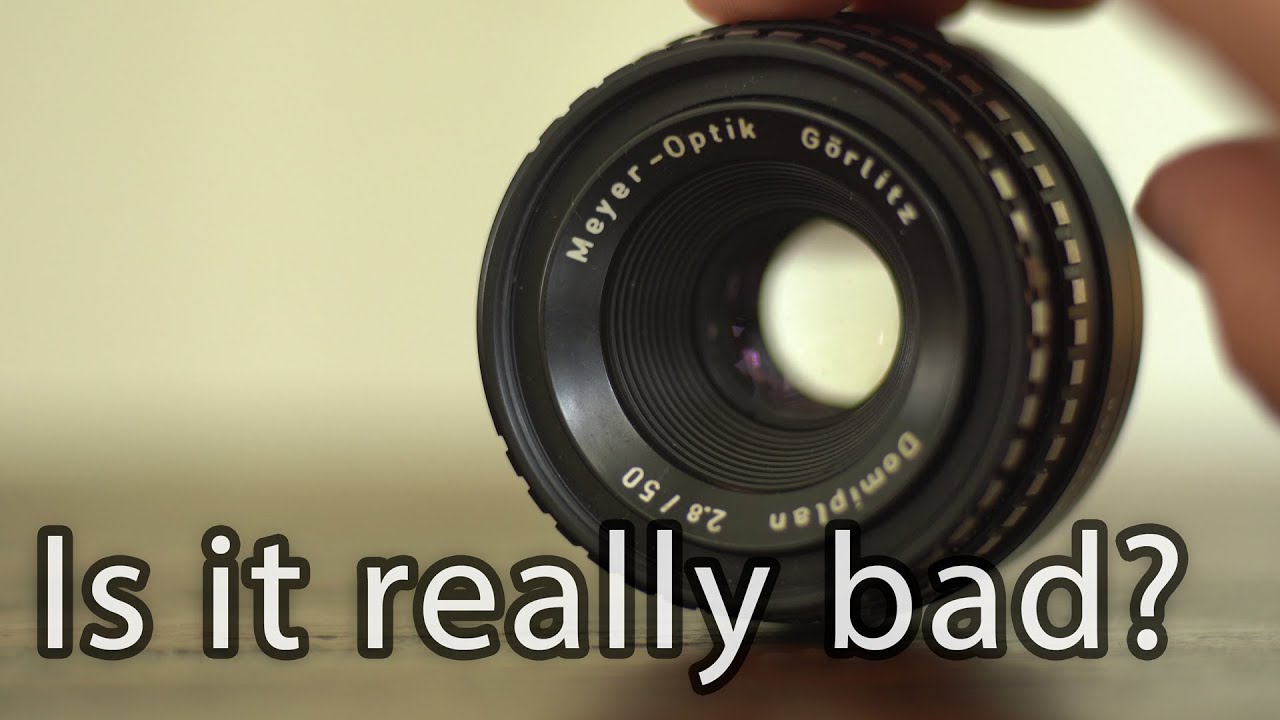 Domiplan 50mm f2.8, Meyer Optik Görlitz' worst and cheapest lens