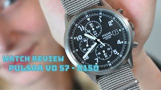 Pulsar VD 57 - X150 Watch Review - YouTube