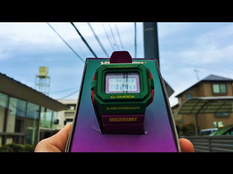 G-Shock G-5500MD-3JR Mackdaddy aka Another Joker (unboxing +