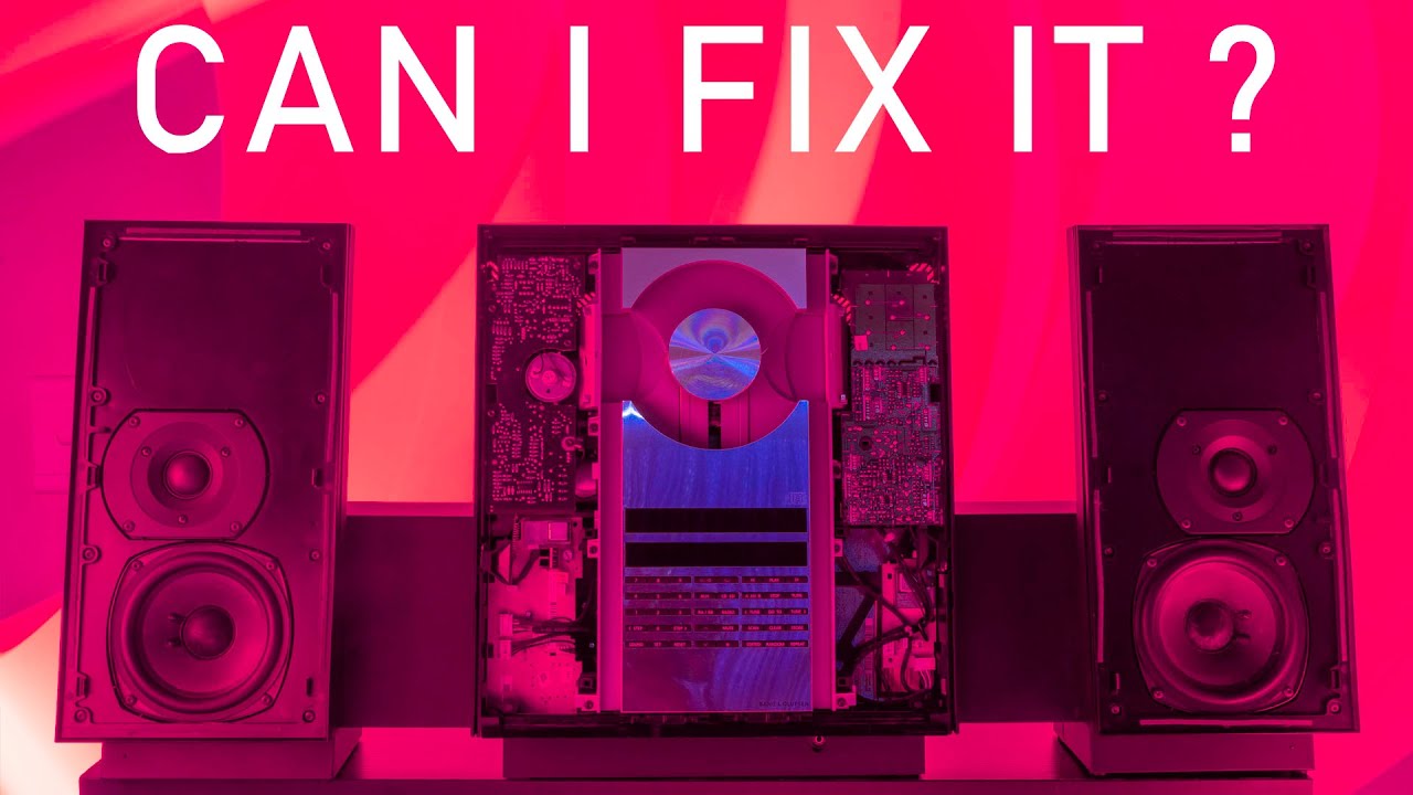 BANG OLUFSEN BEO CENTER 2300 REPAIR - YouTube