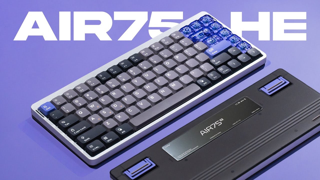 The Best Low-Profile Gaming Keyboard | NuPhy Air75 HE Review