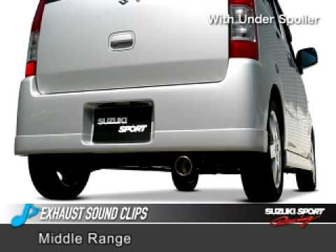 ワゴンRスティングレー スズキスポーツレーシングSp-Xマフラー