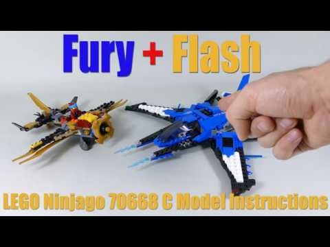 Instructions - Fury and Flash LEGO Ninjago 70668 C Model - YouTube