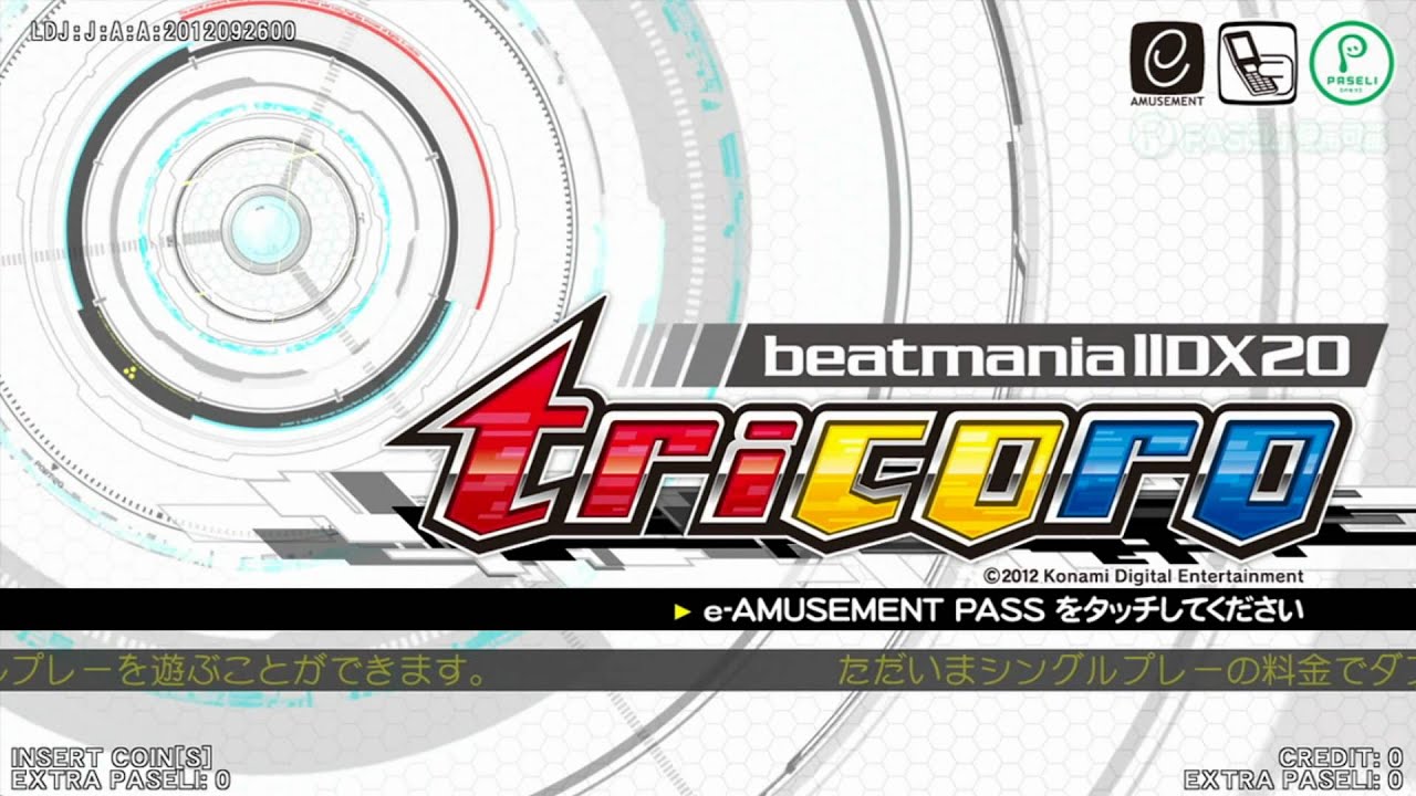 beatmaniaIIDX 20 tricoro Intro Title Theme BGM HD - YouTube