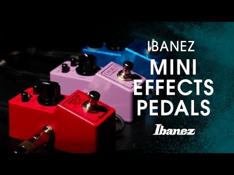 Ibanez Mini Effects Pedals - ADMINI, CSMINI, and SMMINI - YouTube