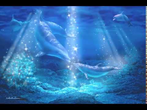 クリスチャン ラッセン dolphin 絵画 CG制作 - YouTube