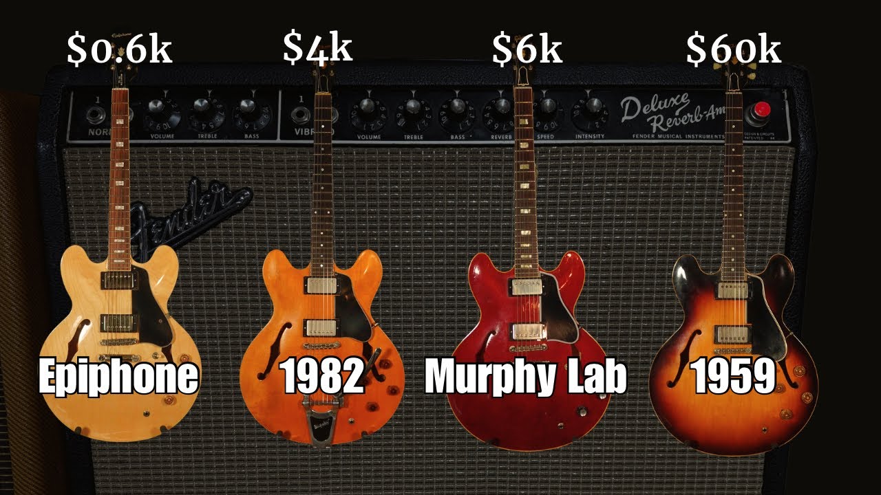 $600 vs $6k vs $60K: The Ultimate Gibson ES-335 Comparison (4