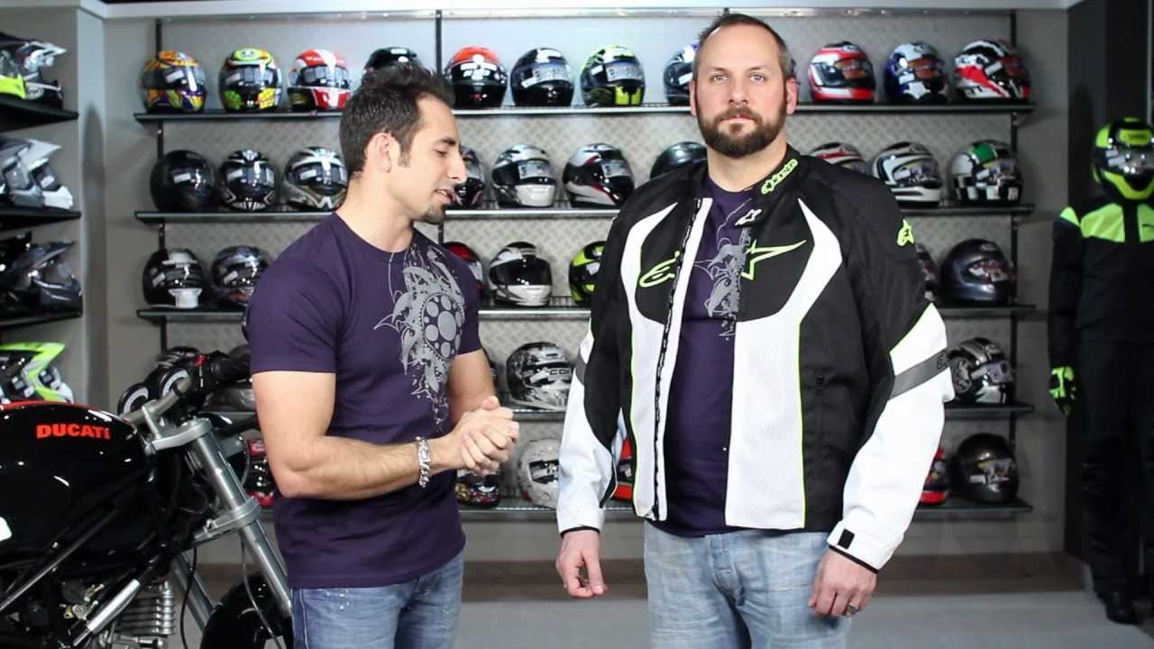 Alpinestars T-GP-R Air Jacket Review at RevZilla.com - YouTube