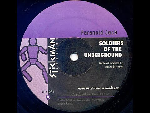 Paranoid Jack – Soldiers Of The Underground – Vinyl (12