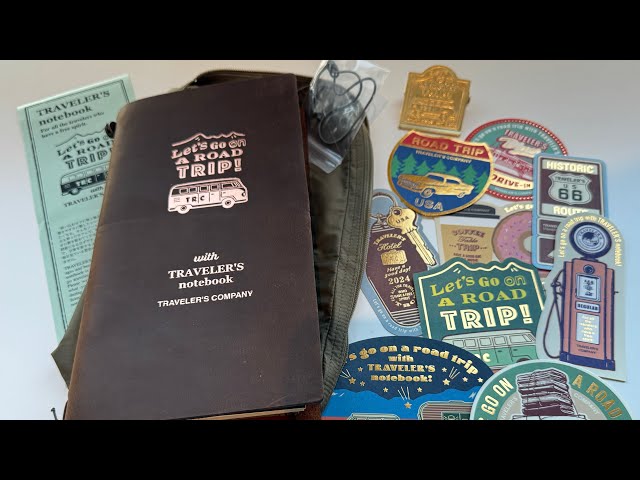 Unboxing Traveler's Company - Let's Go on a Road Trip Traveler's