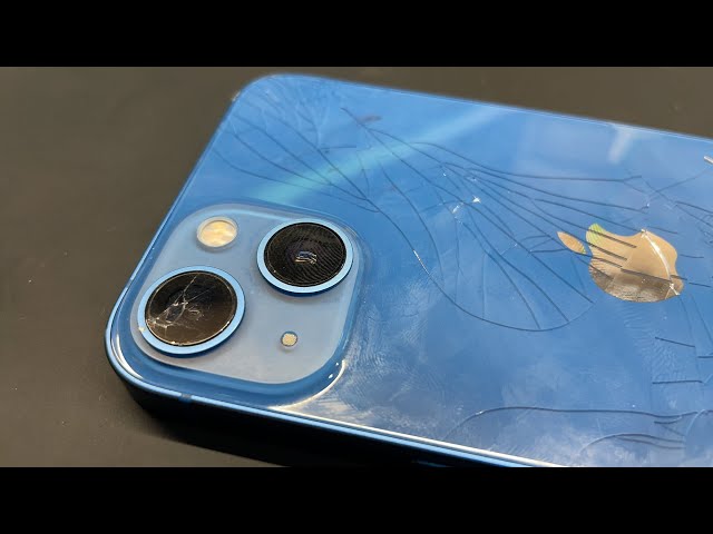 背面割れ】iPhone13Pro 128gb simフリー グラファイト 【公式通販】