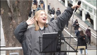 アンマー/かりゆし58」cover acane 新宿路上ライブ - YouTube